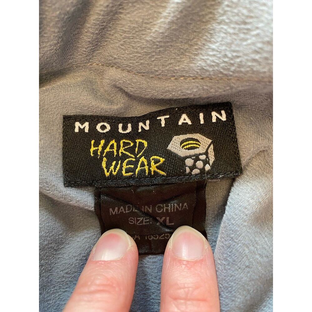 Mountain Hardwear‎ Pants Mens XL Gorpcore Beige Convertible Nylon Belt Hiking - Picture 12 of 13